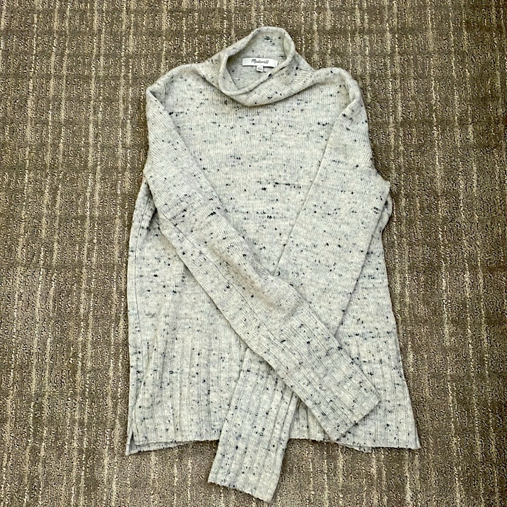 Madewell Donegal Whitworth Mockneck Sweatee